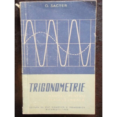 TRIGONOMETRIE - O. SACTER foto