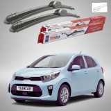 Cumpara ieftin Ștergătoare Kia Picanto III JA Hatchback 2017-prezent | Set Față Flat &ndash; TeamCar&reg;