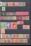 D.D.R.1945/1990 Colectie cronologica timbre nestampilate in 2 (doua) clasoare