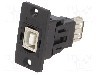 Conector {{Tip conector}}, versiune USB 2.0, {{Orientare spa&amp;#355;iala}}, CLIFF - CP30607N
