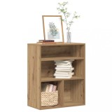 VidaXL Bibliotecă, stejar artizanal, 60x30x71,5 cm, lemn prelucrat