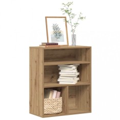 vidaXL Bibliotecă, stejar artizanal, 60x30x71,5 cm, lemn prelucrat