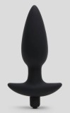 Vibrator Anal Arrow, 10 Moduri Vibratii, Silicon, Negru, 12.5 cm, Guilty Toys