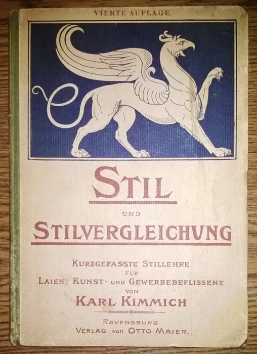Karl Kimmich - Stil und Stilvergleichung