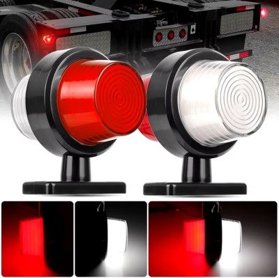 Set Lampi pozitie LED rosu-alb 12-24V foto