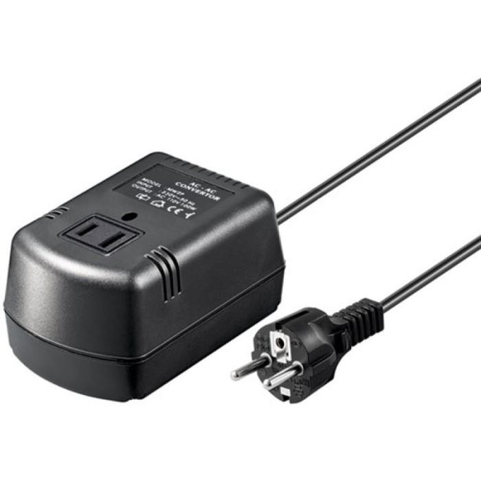 Convertor de tensiune Goobay, 220V-110V, 100 W Convertor de tensiune Goobay, 220V-110V, 100 W
