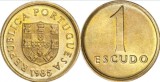 Portugalia 1985 - 1 escudo, circulata