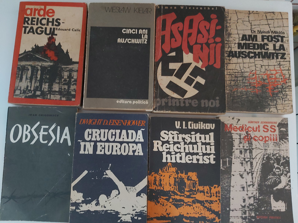 Carti Holocaust, Am fost medic la Austhwitz, Fabrica mortii 22 volume |  Okazii.ro