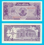 Sudan (p#37) 25 Piastres 1987 UNC &#039;Dromaderi&#039; serie: 2142xx