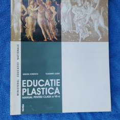 EDUCATIE PLASTICA CLASA VII A IONESCU , LAZAR EDITURA NEMIRA ,STARE FOARTE BUNA