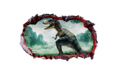 Sticker decorativ cu Dinozauri, 85 cm, 4283ST-1 foto