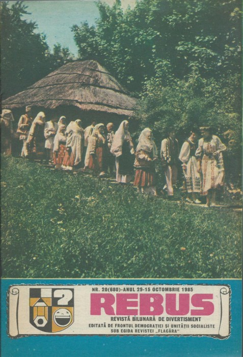 Revista Flacara Rebus nr. 20 / 15 octombrie 1985