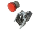 Lumină de control 22mm Harmony XB4 25-70&deg;C cu bec &Oslash;22mm