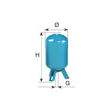 REZERVOR HIDROFOR CIMM AFE CE 50L CM620050 MEMBRANA INTERSCHIMBABILA