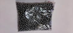 400 BILE OTEL METALICE DE PRECIZIE PRASTIE AIRSOFT 6 MM foto