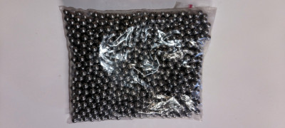 1.000 bile otel metal 6 mm - 0.70 grame pt. pistol pusca airsoft foto