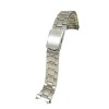 Bratara Ceas Otel Inoxidabil 20mm 22mm Capete Curbate Argintiu Catarama Fluture Time Veranda