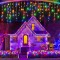 Instalatie Craciun turturi FLASH 30m MULTICOLOR CALITATE PREMIUM FIR GROS