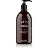 Pomp &amp; Co Hair and Body Wash 2 in 1 gel de dus si sampon 1000 ml