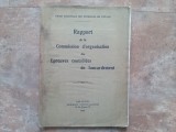 Rapport de la Commission d'organisation des Epreuves contr&ocirc;l&eacute;es de faucardement, 1926