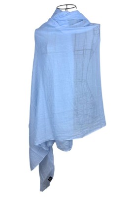 Esarfa dama uni 25VM, blue sea 180 x 95 cm foto