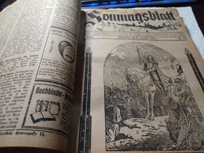 Revista timisoreana Sonntagsblatt 1929--1930 foto