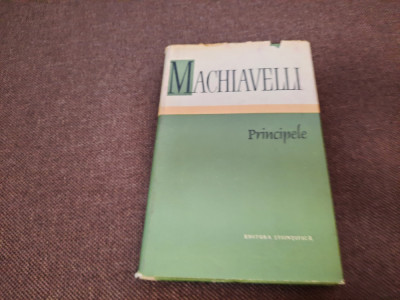 NICCOLO MACHIAVELLI - PRINCIPELE (1960, editie cartonata) rf9/1 foto