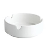 Set 12 Scrumiere Portelan Alb 8.5 cm &ndash; Scrumiere Mici Terasa
