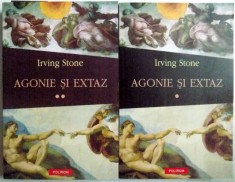 AGONIE SI EXTAZ de IRVING STONE , VOL I - II , 2013 foto