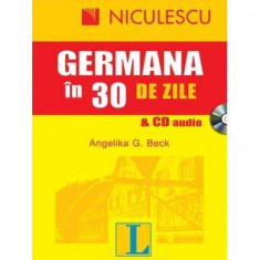 Germana în 30 de zile & CD audio - Paperback brosat - Angelika G. Beck - Niculescu