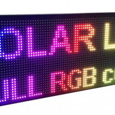 Panou Led de Exterior Programabil/Reclama Luminoasa 100x40 RGB, MULTICOLOR
