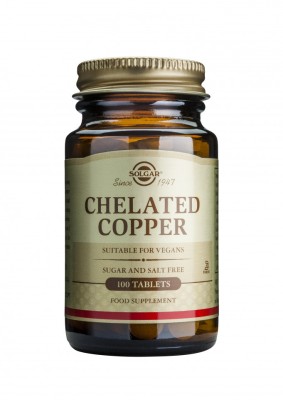 CHELATED COPPER 100cpr SOLGAR foto