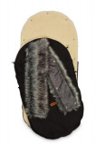 Sac de iarna Sensillo Eskimo Lana 100x46 cm Negru