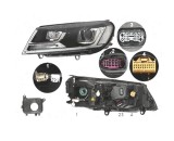 Far VW TOUAREG (7P5), 2014-2018, Stanga, HELLA, bi-xenon; cu functie mascare faruri faza lunga; cu lumina timp de zi, tip LED; D3S+W5W+WY21W; electri