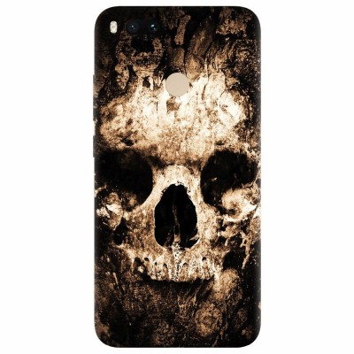 Husa silicon pentru Xiaomi Mi A1, Zombie Skull foto