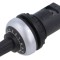 Potenţiometru FINDER 22mm &Oslash;22mm IP66, singură tură, cod 087.02.2