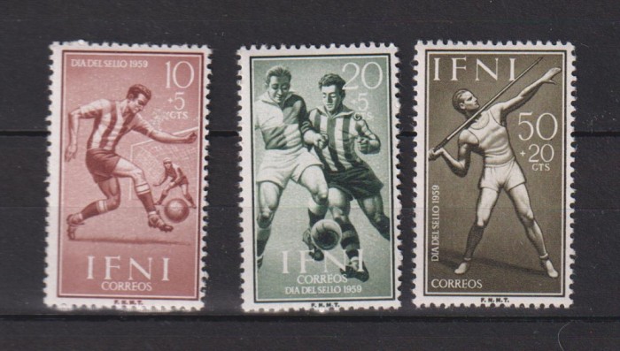 IFNI ( COLONIE SPANIOLA ) 1959 MI.185-187 MNH
