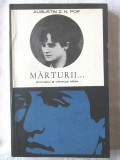 &quot;MARTURII... Eminescu - Veronica Micle&quot;, Augustin Z.N. Pop, 1967, Tineretului