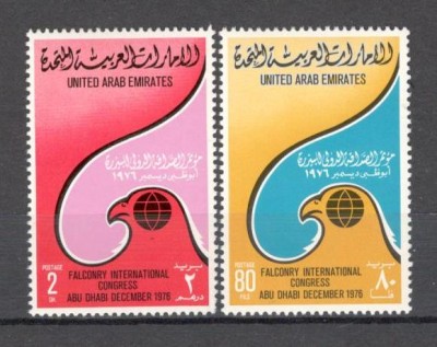 Emiratele Arabe Unite.1976 Congres international de vanatoare cu soimi GY.27 foto