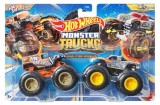 Set 2 masini Monster Truck, Hot Wheels, HW Safari si Wild Streak, HWN58