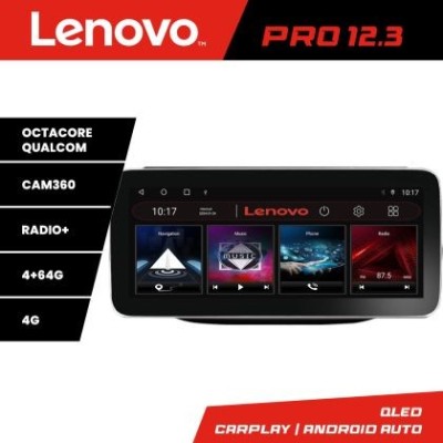 Navigatie JEEP COMPASS 2017 Manual K-732 Lenovo PRO 4+64 12.3 inch qled android 4G DSP gps internet CarStore Technology foto