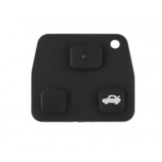 Butoane silicon cheie Topautochei&reg; pentruToyota Yaris Avensis Corolla RAV4 3 butoane