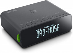 Radio cu ceas MUSE DAB M-175 DBI ? USB, Bluetooth, incarcare wireless foto