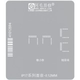 Sita BGA Amaoe pentru Apple iPhone 17 Series, Face ID 0.12mm