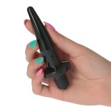 Vibrator Anal Toyz4Lovers &raquo;Lover&laquo; 12,4 cm - Negru