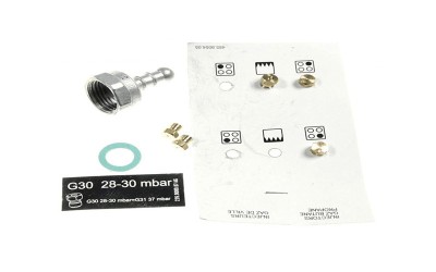 Set duze gaz propan / butan pentru aragazuri si plite Arctic Beko 4431910108 foto