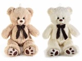 Cumpara ieftin Set 2 figurine Ursuleti plus alb maro cm 20 x 13 x 42 H