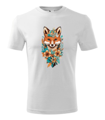 Tricou Personalizat - Vulpe Florala foto