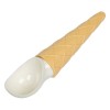 Lingura Plastic Cornet Inghetata, 19cm, Maner Cornet, Rezistenta Masina Spalat Vase