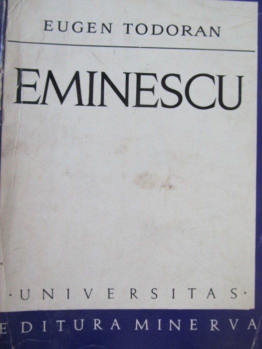 Eminescu - Eugen Todoran